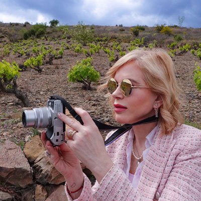 Elena Joubert, photographe de vins - ©mediavinea